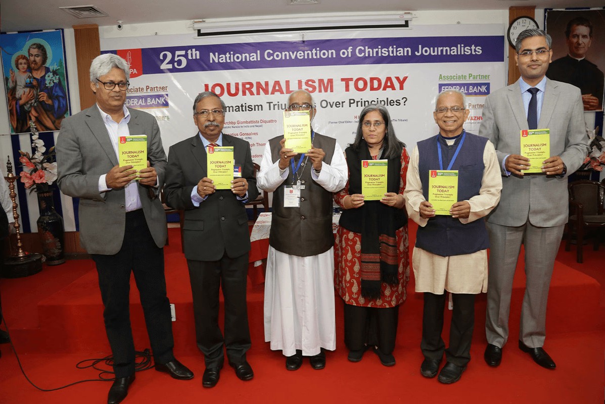 Bishop Salvadore releaseds the ICPA Book titled Journalism Today